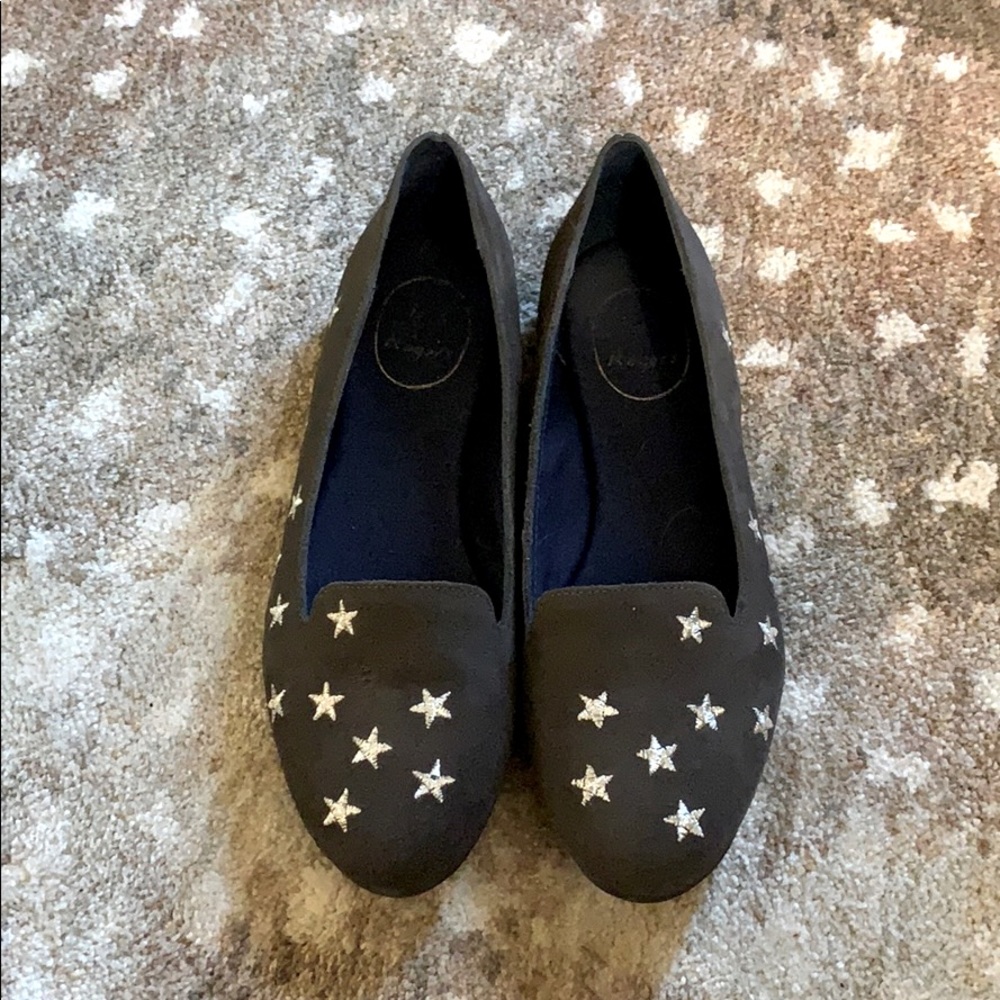 Jack Rogers starstruck flat grey 7.5
